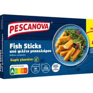 Pescanova 10 fish sticks gluten free