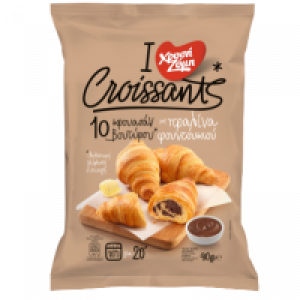 Croissants ΧΡΥΣΗ ΖΥΜΗ με πραλίνα φουντουκιού 480gr - cashback 1,50€